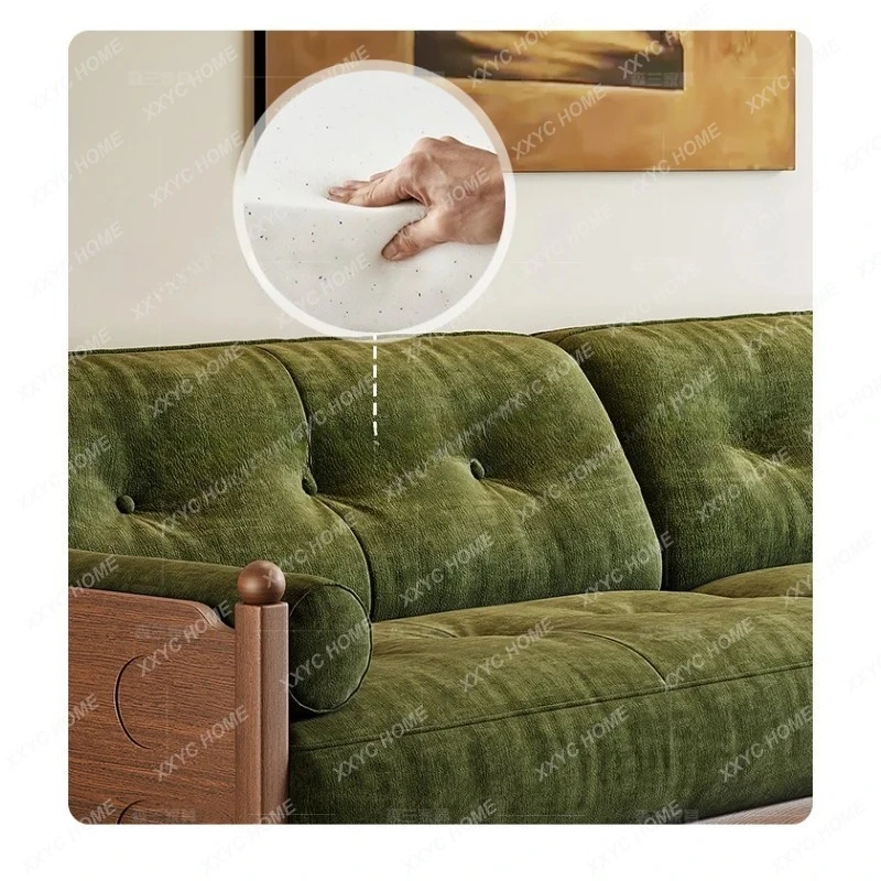 H Medieval sofa living room modern simple three-person straight row group
H Medieval sofa living room modern simple three-person straight row group