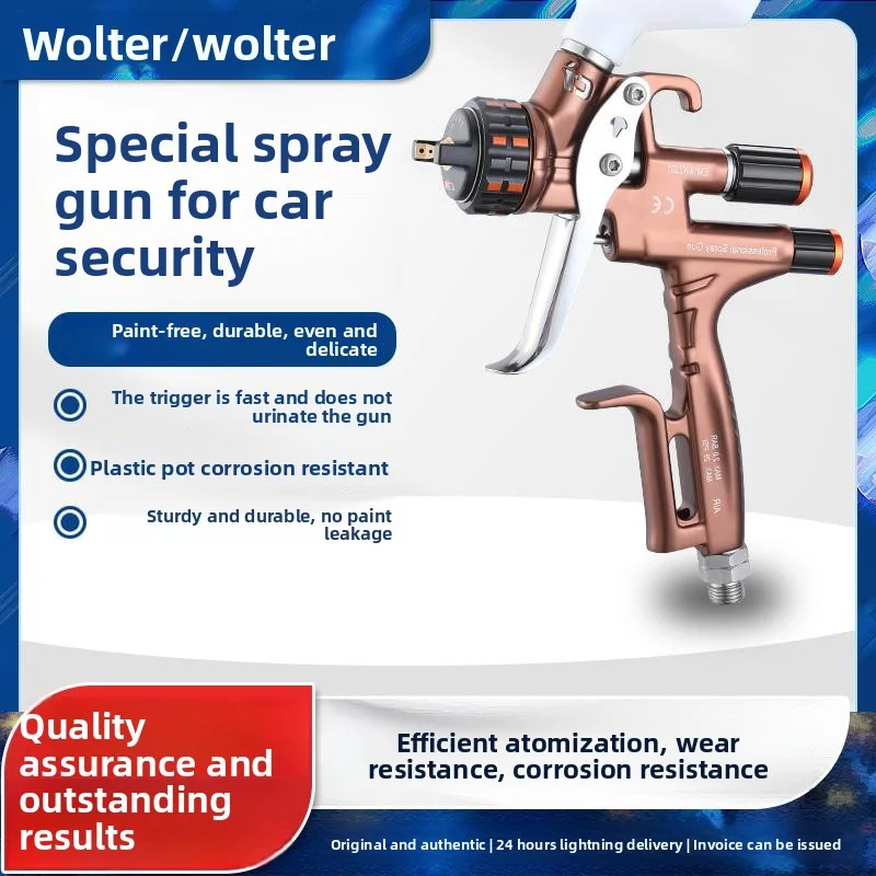 Walter Tfc139 Car Sheet Metal Surface Paint Spray Gun Pot Auto Repair Car Maintenance Special Spray Gun Pneumatic High Atomization
Walter Tfc139 Car Sheet Metal Surface Paint Spray Gun Pot Auto Repair Car Maintenance Special Spray Gun Pneumatic High Atomization