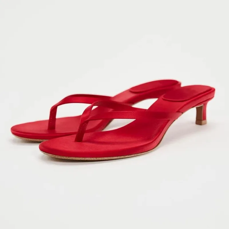 New Women Shoes French Style Romantic Casual Shoes for Woman Fashion Classic High Heeled Flip Flops Designer Shoes Zapatos Mujer
New Women Shoes French Style Romantic Casual Shoes for Woman Fashion Classic High Heeled Flip Flops Designer Shoes Zapatos Mujer