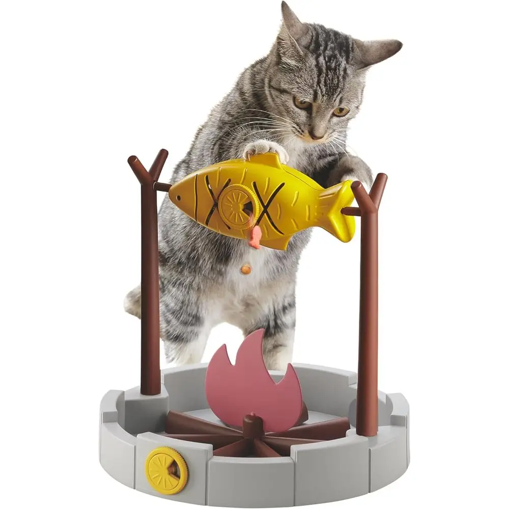 Медленная кормушка-диспенсер для лакомств для кошек PetPals, 11 дюймов, для сухого корма, миска для медленного кормления кошек, вращающаяся игрушка-гриль для кошек
Медленная кормушка-диспенсер для лакомств для кошек PetPals, 11 дюймов, для сухого корма, миска для медленного кормления кошек, вращающаяся игрушка-гриль для кошек