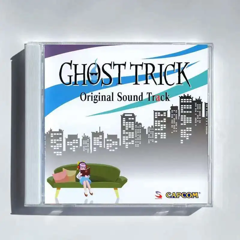 Game Ghost Trick Phantom Detective Sugimori Masakazu Music CD Greatest Hits OST Album 2pcs Music Record Cosplay Soundtracks Box
Game Ghost Trick Phantom Detective Sugimori Masakazu Music CD Greatest Hits OST Album 2pcs Music Record Cosplay Soundtracks Box