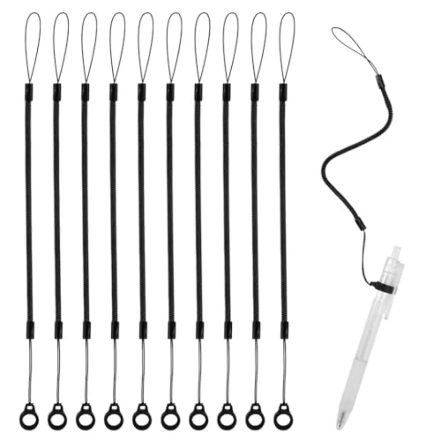 0pcs Pen Lanyards, Elastic Lanyard Tether with Silicone Rings Retractable Stylus Tether Clipboard Pen Strap Tablet Holder Anti-
0pcs Pen Lanyards, Elastic Lanyard Tether with Silicone Rings Retractable Stylus Tether Clipboard Pen Strap Tablet Holder Anti-