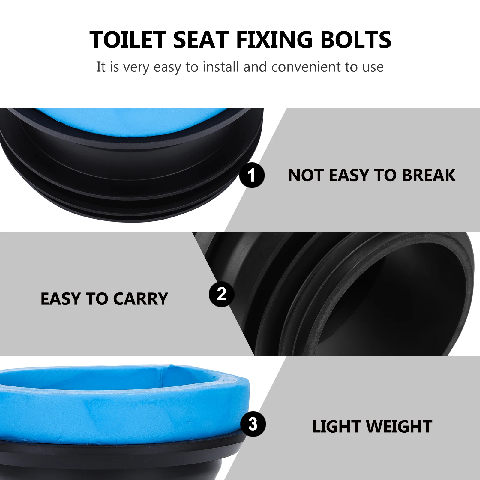 1pc Toilet Seat Sealing Ring Durable Waterproof Gasket Replacement Fixing Accessories For Closestool Hinge Bolt Practical Easy
1pc Toilet Seat Sealing Ring Durable Waterproof Gasket Replacement Fixing Accessories For Closestool Hinge Bolt Practical Easy