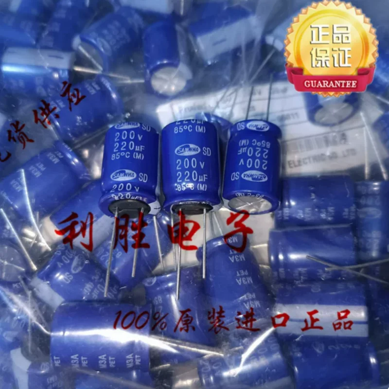 10PCS-100PCS 220UF 200V South Korean Sanhe Electrolytic Capacitor 200V220UF 18 * 25 SD Blue Robe 85 degrees
10PCS-100PCS 220UF 200V South Korean Sanhe Electrolytic Capacitor 200V220UF 18 * 25 SD Blue Robe 85 degrees