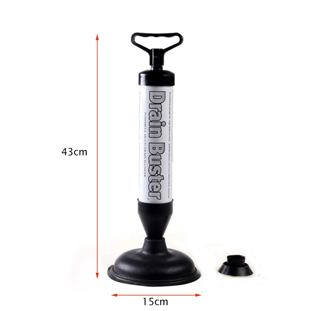 Toilet Plunger with 2 Type Suction Cups Toilet Plunger Tool Pump Toilet Plunger Pipeline Dredge for Toilet Bathtub Sink
Toilet Plunger with 2 Type Suction Cups Toilet Plunger Tool Pump Toilet Plunger Pipeline Dredge for Toilet Bathtub Sink