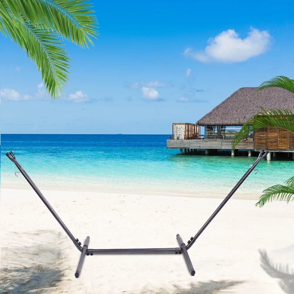 Space Saving Steel Hammock Stand Frame Outdoor Patio Portable w/ Carrying Case
Space Saving Steel Hammock Stand Frame Outdoor Patio Portable w/ Carrying Case