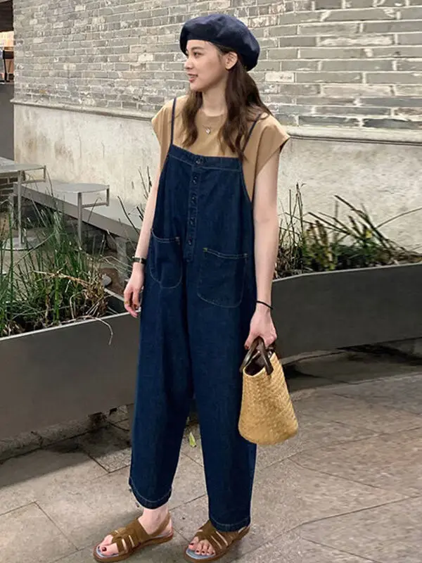 Slimming Denim Overalls for Women Spring Autumn plus Size Faionable And Agel Design Ideal for Plumper Sisters
Slimming Denim Overalls for Women Spring Autumn plus Size Faionable And Agel Design Ideal for Plumper Sisters