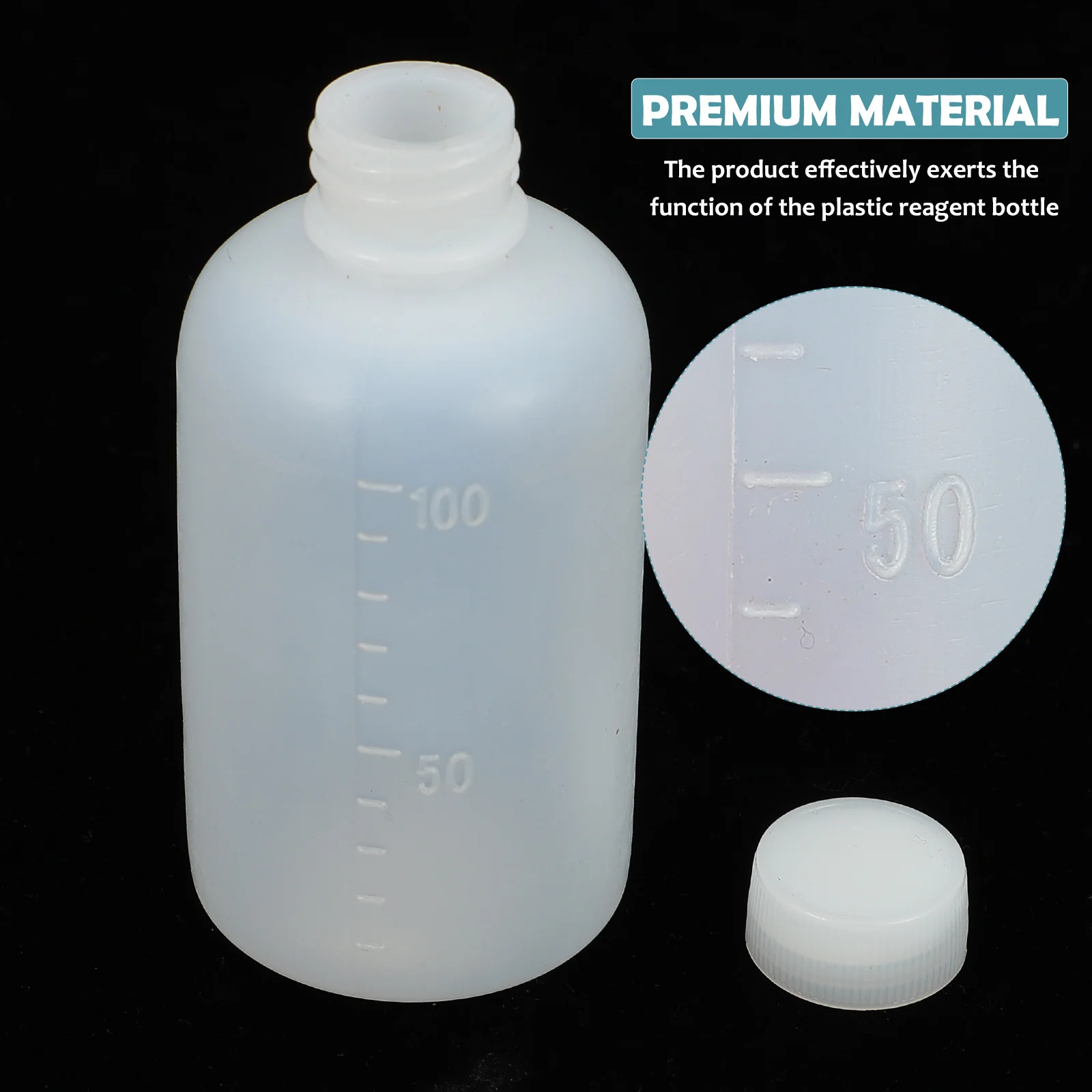 6Pcs Pe Chemical Reagent Bottles Plastic Leakproof Sealing Bottles 100ml Laboratory Sample Container Plastic Reagent Bottle
6Pcs Pe Chemical Reagent Bottles Plastic Leakproof Sealing Bottles 100ml Laboratory Sample Container Plastic Reagent Bottle