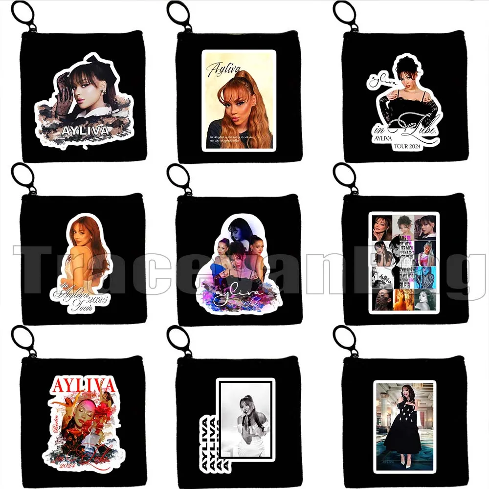Germany Singer Artist Music Star Ayliva Tour 2024 Cute Fan Gift Canvas Coin Purse Small Square Key Storage Card Bag Wallet Pouch
Germany Singer Artist Music Star Ayliva Tour 2024 Cute Fan Gift Canvas Coin Purse Small Square Key Storage Card Bag Wallet Pouch