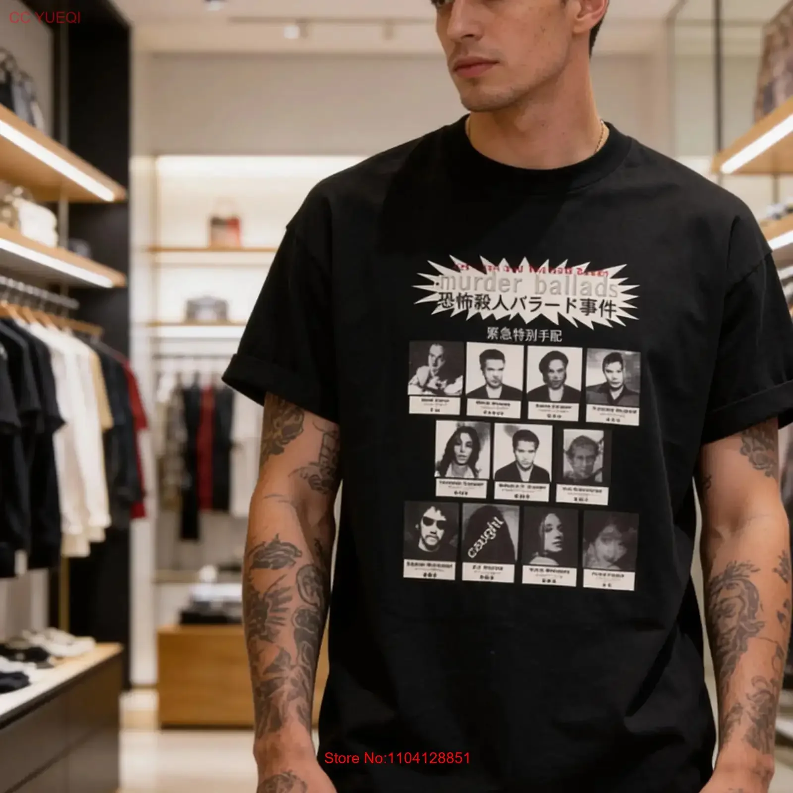 Футболка Nick Cave and the Bad Seeds Tour Ablum, все размеры от S до 5XL, винтажная, с эффектом потертости, стильная, мягкая, удобная, слегка унисекс.
Футболка Nick Cave and the Bad Seeds Tour Ablum, все размеры от S до 5XL, винтажная, с эффектом потертости, стильная, мягкая, удобная, слегка унисекс.