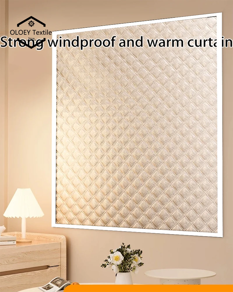 Winter window windproof, warm, sealed, leak proof, waterproof,bedroom thickened,non perforated, blackout and cold proof curtains
Winter window windproof, warm, sealed, leak proof, waterproof,bedroom thickened,non perforated, blackout and cold proof curtains