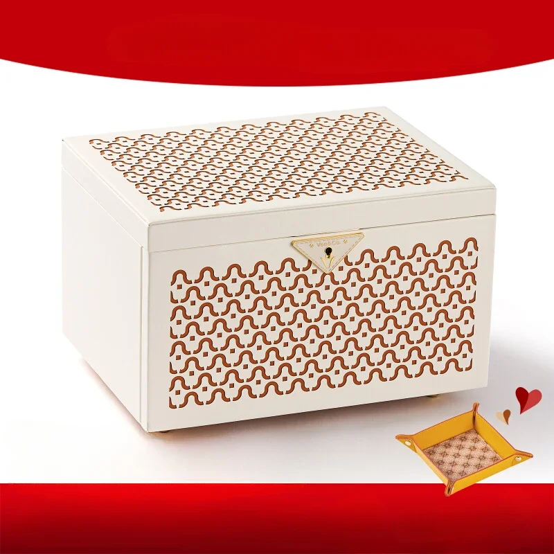 MJY Lingnan Guochao Hollow Jewelry Storage Box High-end Ring Earrings Necklace Bracelet Box
MJY Lingnan Guochao Hollow Jewelry Storage Box High-end Ring Earrings Necklace Bracelet Box