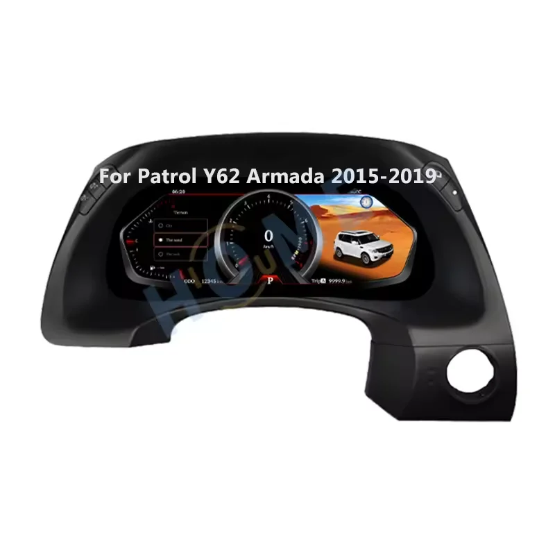 12.3-inch LCD Digital Cluster for Patrol Y62 Amanda 2015-2019 Interior Retrofit Kit Digital Dashboard Linux System
12.3-inch LCD Digital Cluster for Patrol Y62 Amanda 2015-2019 Interior Retrofit Kit Digital Dashboard Linux System