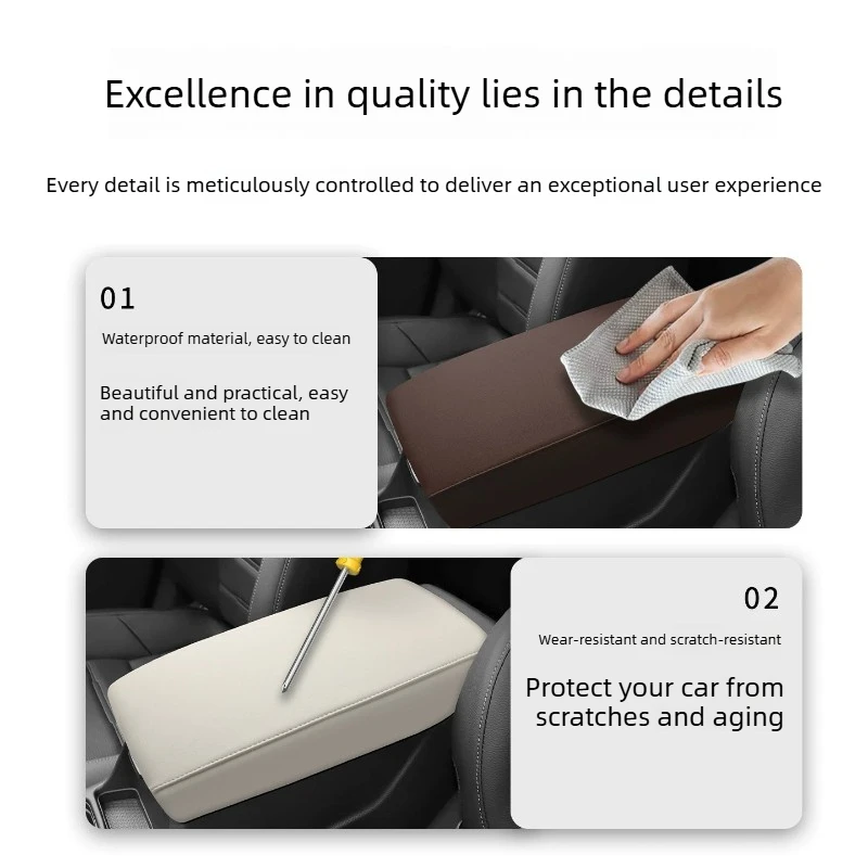 Armrest Box For Honda CR-V/Breeze 2023-2025 ABS Original Leather Protective Case Special Center Armrest Box Pad Interior Tools
Armrest Box For Honda CR-V/Breeze 2023-2025 ABS Original Leather Protective Case Special Center Armrest Box Pad Interior Tools