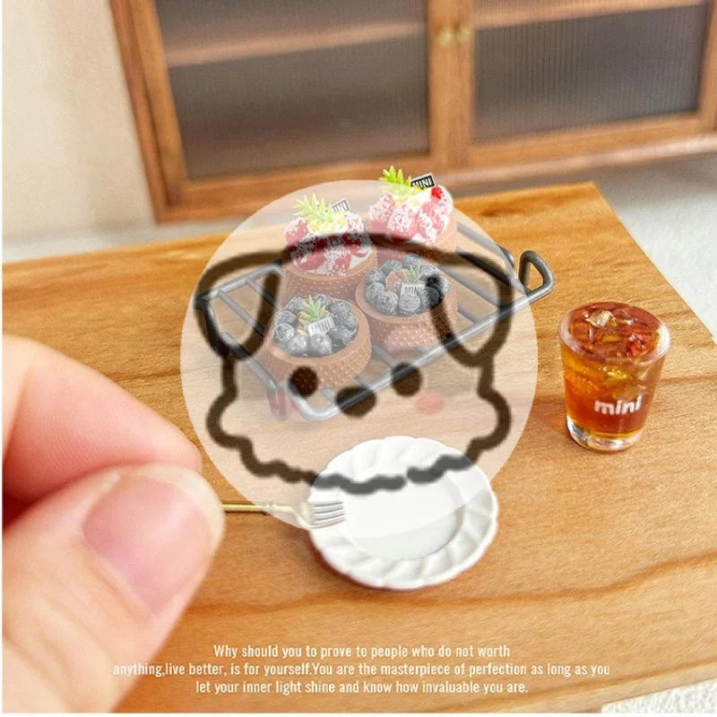 1Pcs Kawaii Simulation Food Bread Cake Model 1/6 Miniature Blueberry Cake Strawberry Tart Dollhouse Food Toy Doll Accessories
1Pcs Kawaii Simulation Food Bread Cake Model 1/6 Miniature Blueberry Cake Strawberry Tart Dollhouse Food Toy Doll Accessories