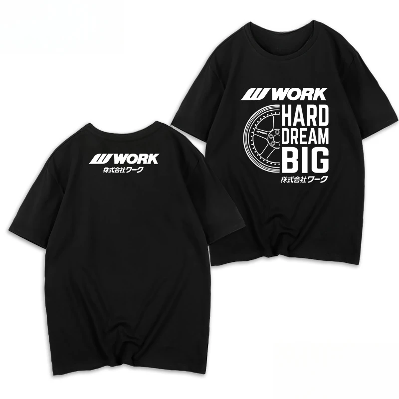 2025 New WORK Multi-piece Forged Wheel Logo Printed Graphic Women's Clothes Absorbent Breathable Motorcycle T-shirt MotoGP RWB
2025 New WORK Multi-piece Forged Wheel Logo Printed Graphic Women's Clothes Absorbent Breathable Motorcycle T-shirt MotoGP RWB