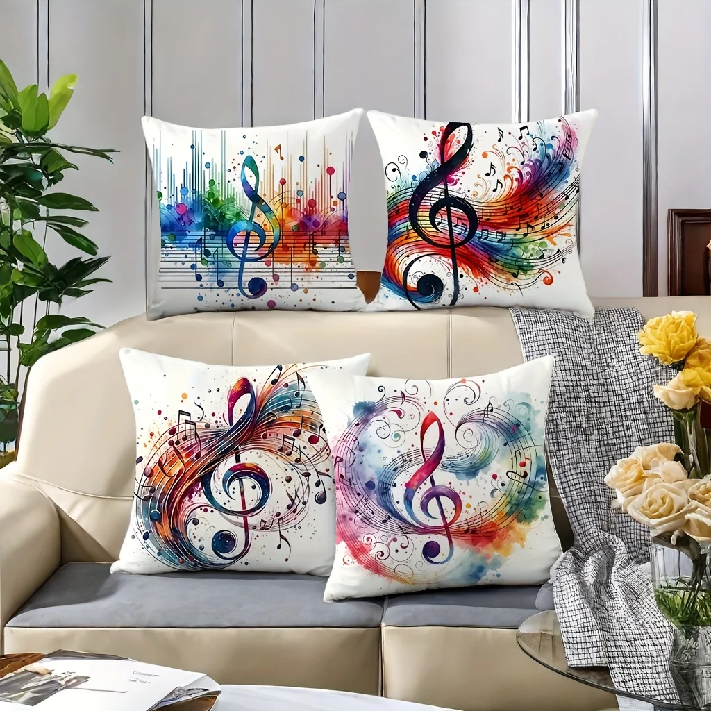 Brightly colored notes design double-sided Printed pillow cover Short plush Suitable rooms bedrooms sofas throw cushion cover
Brightly colored notes design double-sided Printed pillow cover Short plush Suitable rooms bedrooms sofas throw cushion cover