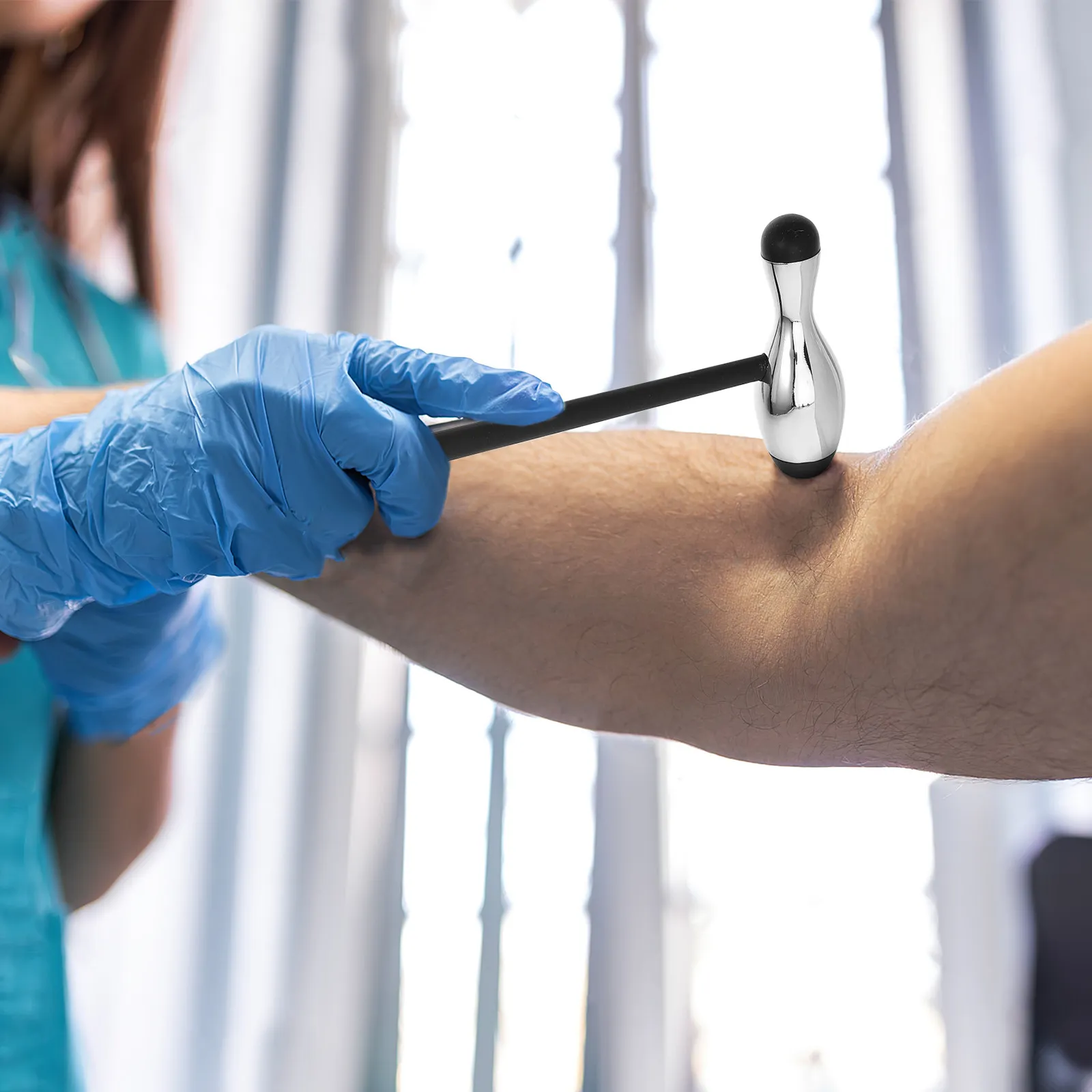 Набор из 2 медицинских рефлекторных молотков с круглой головкой для неврологического осмотра и диагностики, для использования в больницах и при сестринском уходе
Набор из 2 медицинских рефлекторных молотков с круглой головкой для неврологического осмотра и диагностики, для использования в больницах и при сестринском уходе