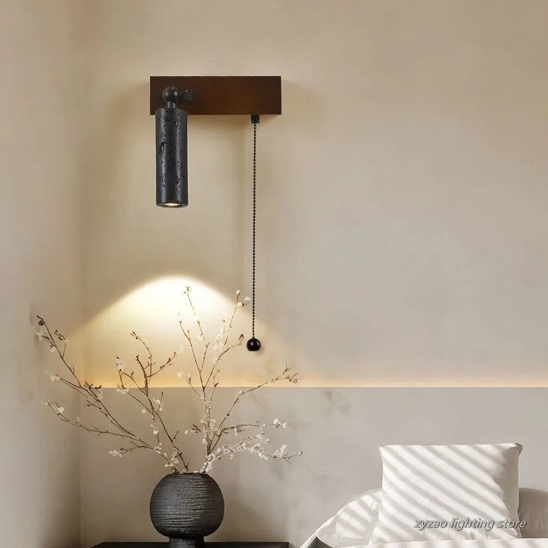New Japanese Wabi Sabi Style Rotatable Bedside Wall Lamp Black Hole Stone Volcano Bedroom Lamp Yellow Cave Stone Wall Lights
New Japanese Wabi Sabi Style Rotatable Bedside Wall Lamp Black Hole Stone Volcano Bedroom Lamp Yellow Cave Stone Wall Lights