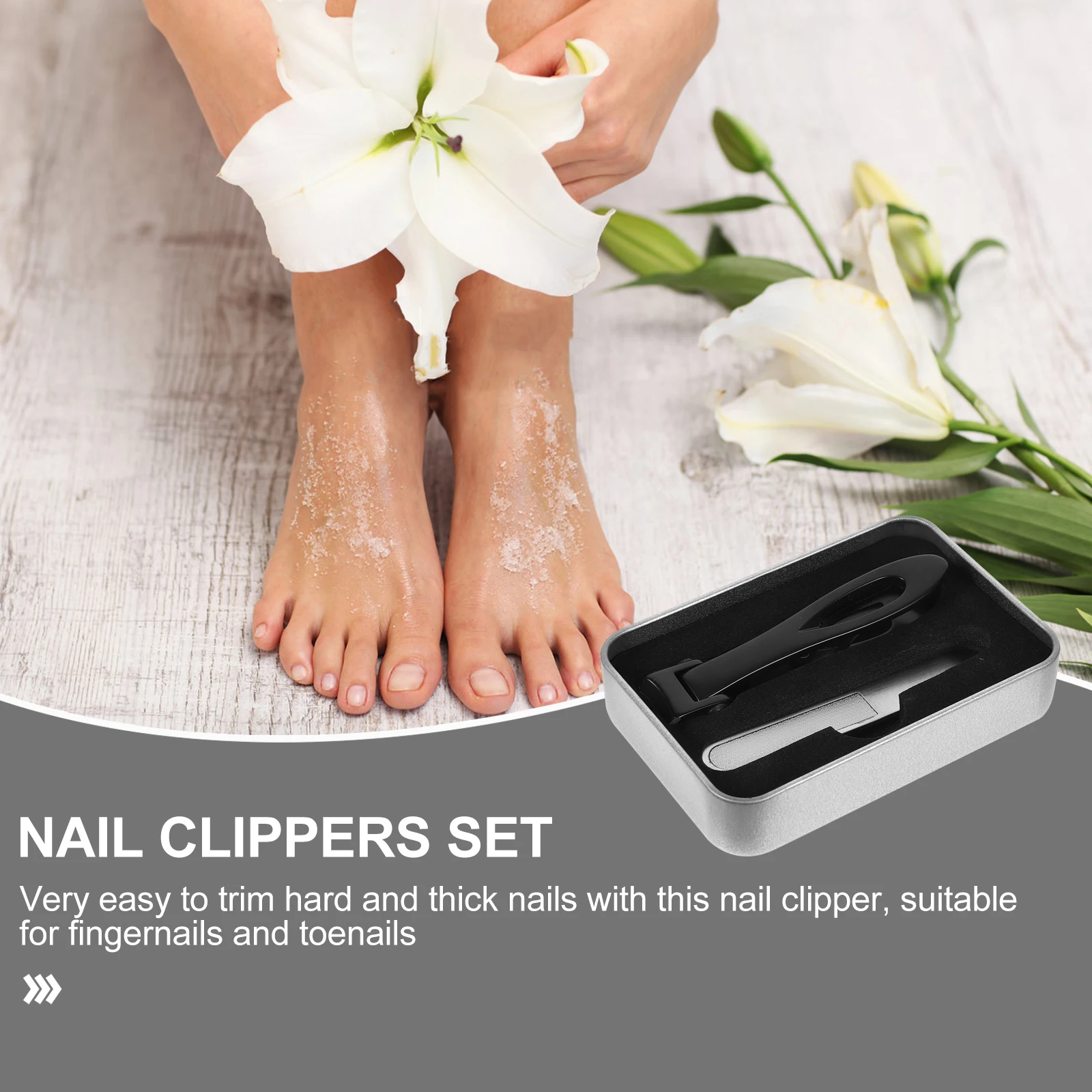 1 set Premium Nail Clipper Set Stainless Steel Nail Cutter File Tool Kit for Fingernails Toenails Thick Nails Manicure Pedicure
1 set Premium Nail Clipper Set Stainless Steel Nail Cutter File Tool Kit for Fingernails Toenails Thick Nails Manicure Pedicure