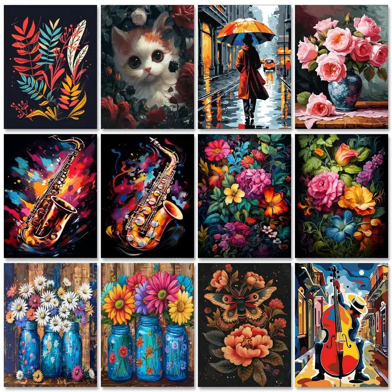 1pc frameless City Landscape Oil Painting By Numbers Kits Drawing Canvas HandPainted Gift Diy Crafts Flower Animals Home Decor
1pc frameless City Landscape Oil Painting By Numbers Kits Drawing Canvas HandPainted Gift Diy Crafts Flower Animals Home Decor