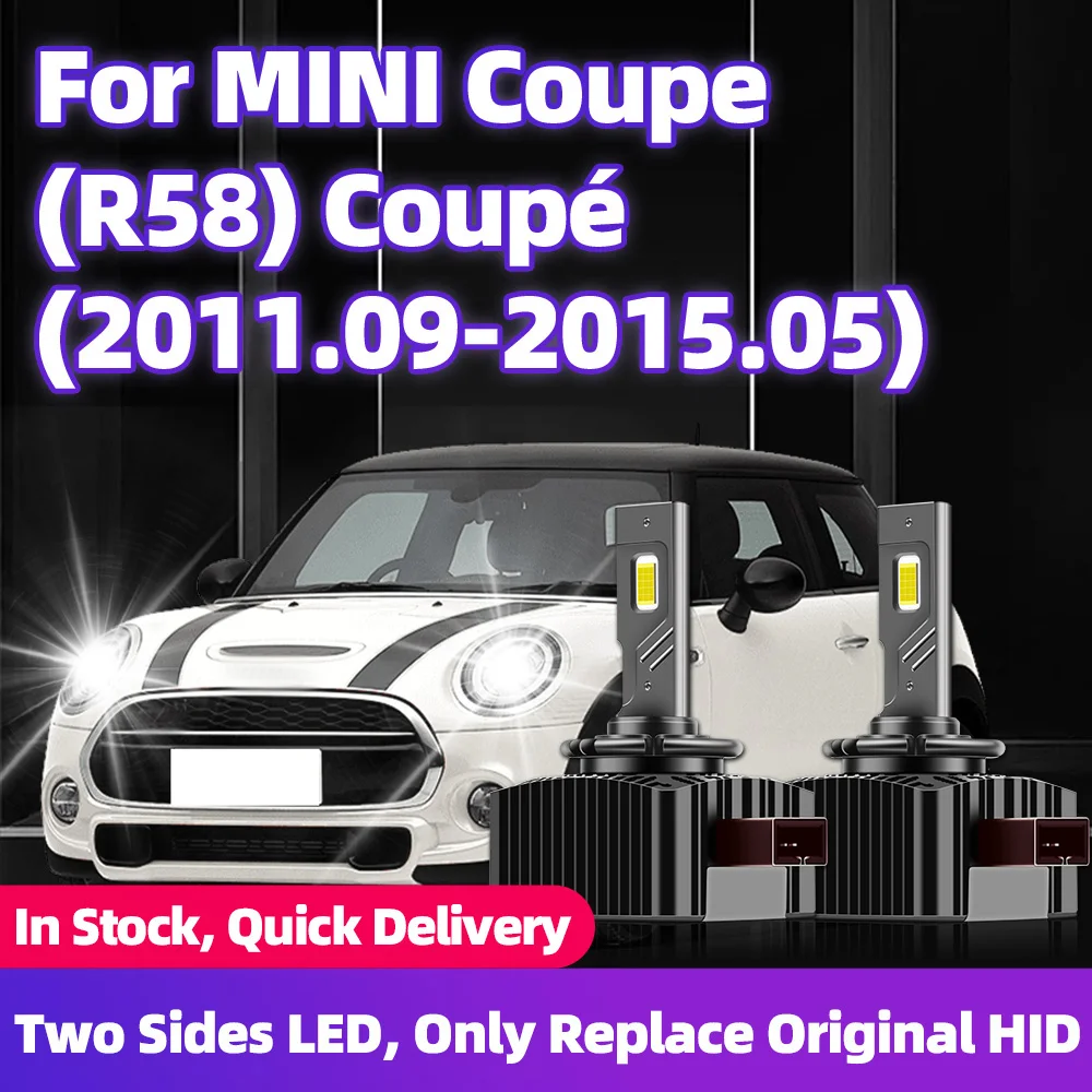 Для MINI Coupe R58 Coupé 2011 2012 2013 2014 2015 Мощные 110 Вт супер яркие автомобильные светодиодные лампы для фар D1S Auto 6000K 30000LM 12 В
Для MINI Coupe R58 Coupé 2011 2012 2013 2014 2015 Мощные 110 Вт супер яркие автомобильные светодиодные лампы для фар D1S Auto 6000K 30000LM 12 В