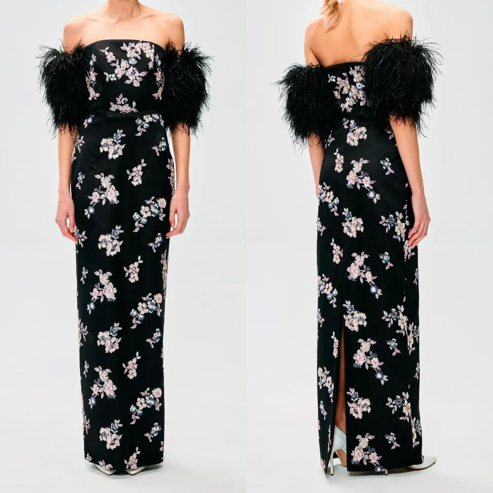 Customized Jersey Sequined Flower Beading Ruched Cocktail Party A-line Off-the-shoulder Bespoke Occasion Gown Long Dresses
Customized Jersey Sequined Flower Beading Ruched Cocktail Party A-line Off-the-shoulder Bespoke Occasion Gown Long Dresses