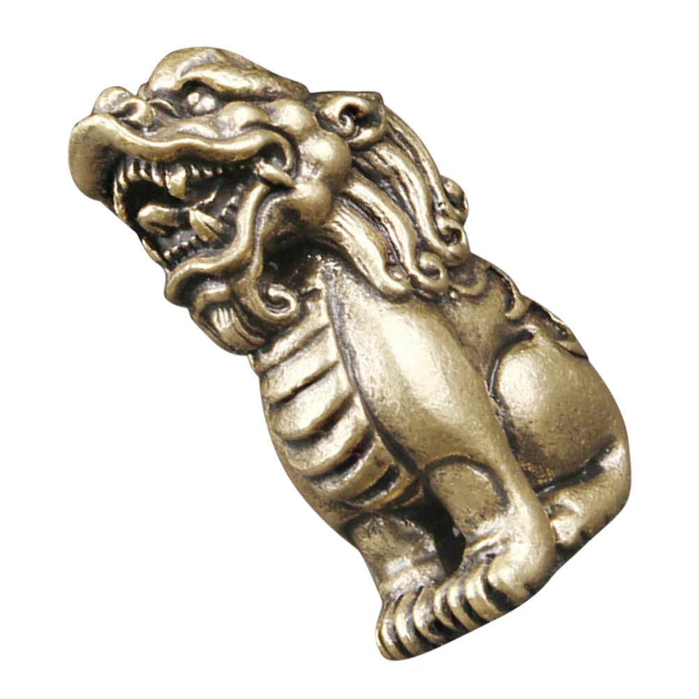 Brass Auspicious Beast Statue Delicate Chinese Animal Design nament Vintage Decor Desktop Figure Mini Model Craft
Brass Auspicious Beast Statue Delicate Chinese Animal Design nament Vintage Decor Desktop Figure Mini Model Craft
