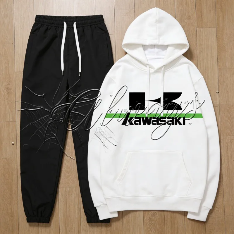 2026 Autumn/winter Fashion Design Motorcycle Suit Kawasaki Motorcycle Outdoor Sports Warm Hoodie Pants Set Men's Off-road Set
2026 Autumn/winter Fashion Design Motorcycle Suit Kawasaki Motorcycle Outdoor Sports Warm Hoodie Pants Set Men's Off-road Set