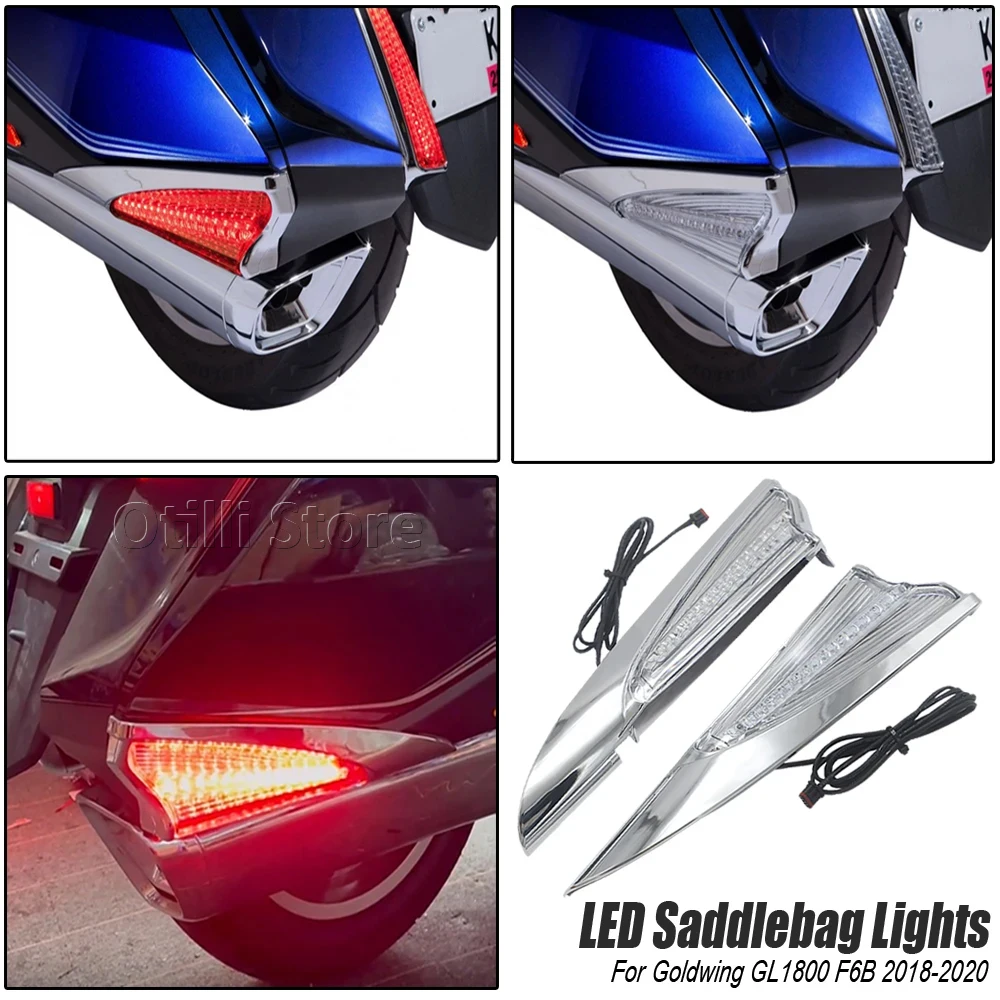 NEW GL1800 Motorcycle Saddlebag Accent Swoop LED Light Case For Honda Goldwing GL 1800 F6B 2018-2024 2023 2022 Saddlebag Lights
NEW GL1800 Motorcycle Saddlebag Accent Swoop LED Light Case For Honda Goldwing GL 1800 F6B 2018-2024 2023 2022 Saddlebag Lights
