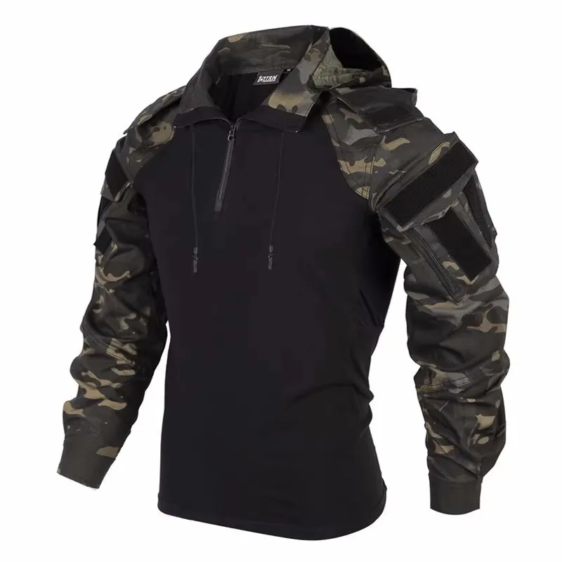Mens Tactical Combat Shirts Spring Autumn Frog Suit Military Training Tops Outdoor Gear Camouflage Sweatshirts
Mens Tactical Combat Shirts Spring Autumn Frog Suit Military Training Tops Outdoor Gear Camouflage Sweatshirts