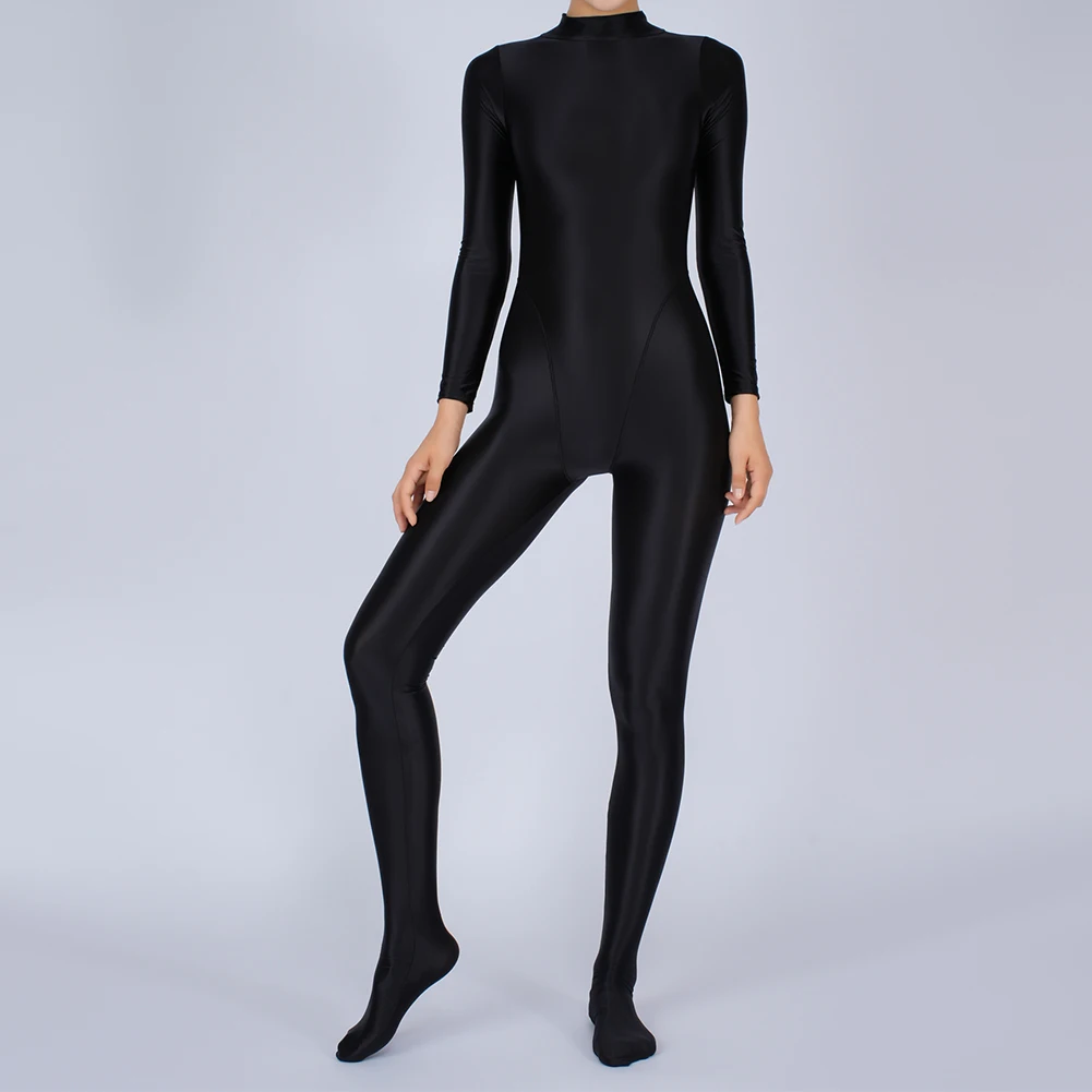 Womens Glossy Shiny Silky Tight Swimsuit Leggings Bodysuit Elasticity Jumpsuit Shiny Glossy Sexy Lingere Outfit Clubwear
Womens Glossy Shiny Silky Tight Swimsuit Leggings Bodysuit Elasticity Jumpsuit Shiny Glossy Sexy Lingere Outfit Clubwear