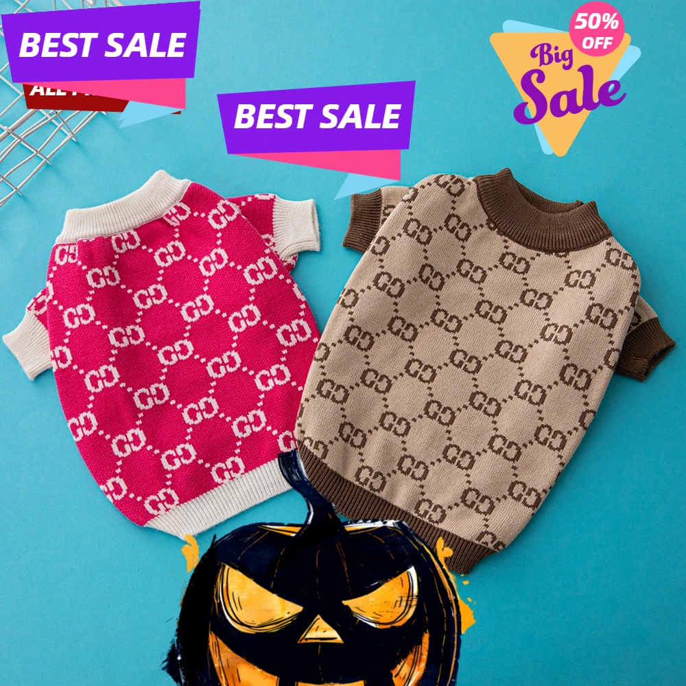 Dog Letter Sweater Trendy Brand Pet Clothes High-Quality Cat and Dog Printed Apparel French Bulldog Pomeranian Dog Clothes
Dog Letter Sweater Trendy Brand Pet Clothes High-Quality Cat and Dog Printed Apparel French Bulldog Pomeranian Dog Clothes
