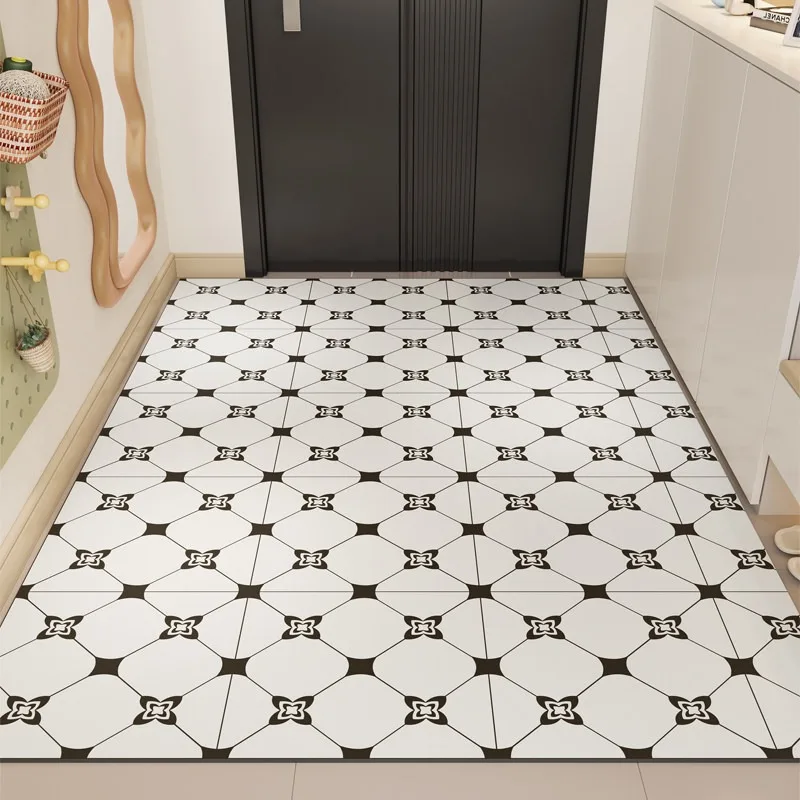 New Diamond-shaped Tiles PVC Leather Rug Waterproof Oil-proof Stain-resistant Kitchen Carpet Large Area Non-slip Floor Mats 러그
New Diamond-shaped Tiles PVC Leather Rug Waterproof Oil-proof Stain-resistant Kitchen Carpet Large Area Non-slip Floor Mats 러그