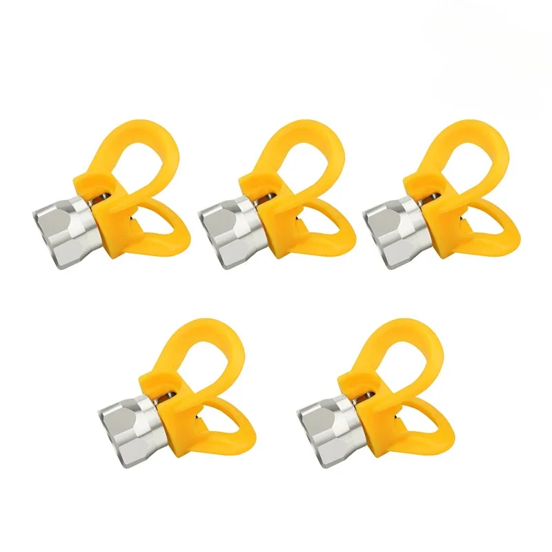 5PCS Airless Paint Sprayer Tip Guard Nozzle Seat Holder Spraying Machine Nozzle Sprayer Gun Accessories For Titan/Wagner
5PCS Airless Paint Sprayer Tip Guard Nozzle Seat Holder Spraying Machine Nozzle Sprayer Gun Accessories For Titan/Wagner