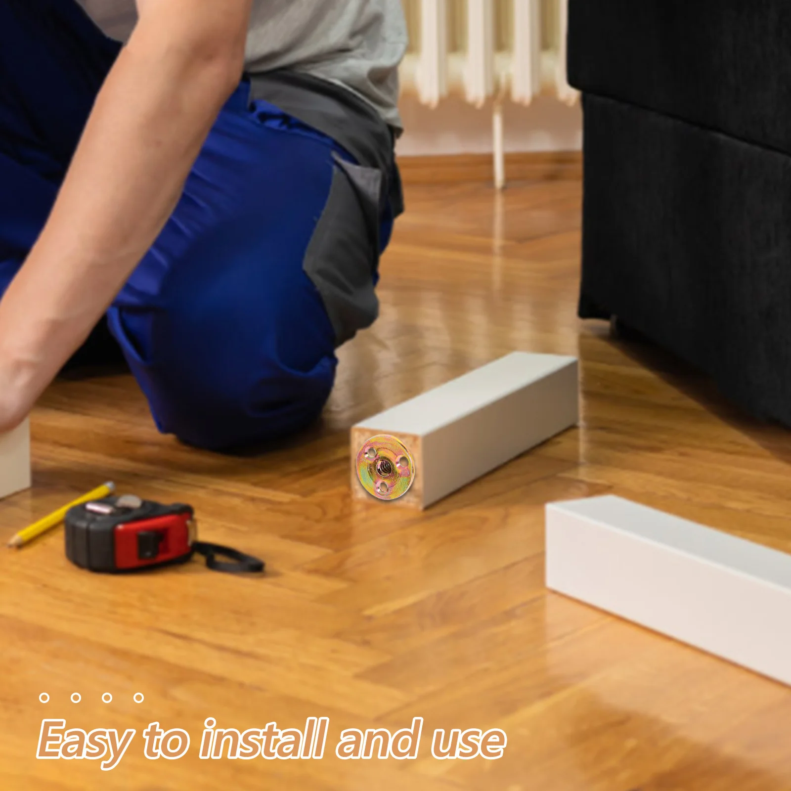 20Pcs M8 Rivet Nuts Round Base Tee Nuts Furniture Accessories High Strength Load Bearing Fasteners for DIY Tee Nut
20Pcs M8 Rivet Nuts Round Base Tee Nuts Furniture Accessories High Strength Load Bearing Fasteners for DIY Tee Nut