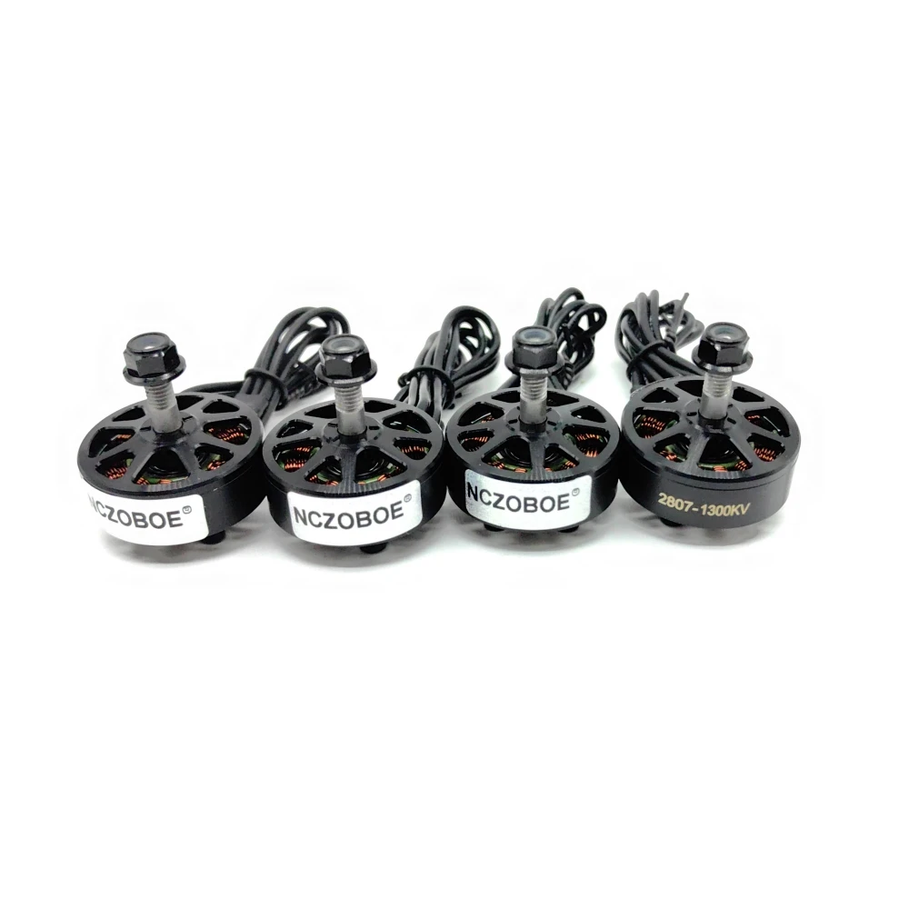 NCZOBOE 2807 6S 1300KV Brushless Motor for RC FPV Racing Drone RC Quadcopter RC Parts DIY Accessories
NCZOBOE 2807 6S 1300KV Brushless Motor for RC FPV Racing Drone RC Quadcopter RC Parts DIY Accessories
