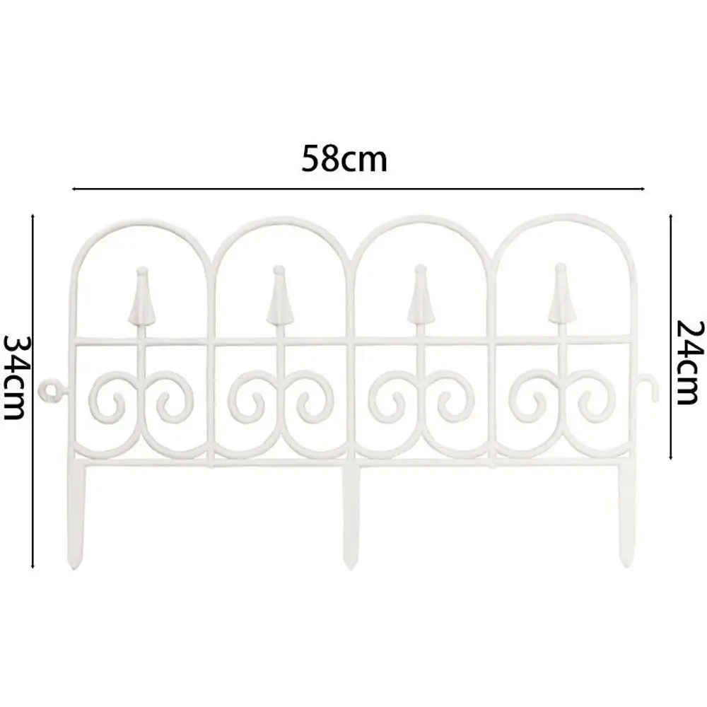 European Style Garden Border Fence Plastic Bendable Gardening Fences Weather Proof Anti Pressure Folding Fencing
European Style Garden Border Fence Plastic Bendable Gardening Fences Weather Proof Anti Pressure Folding Fencing