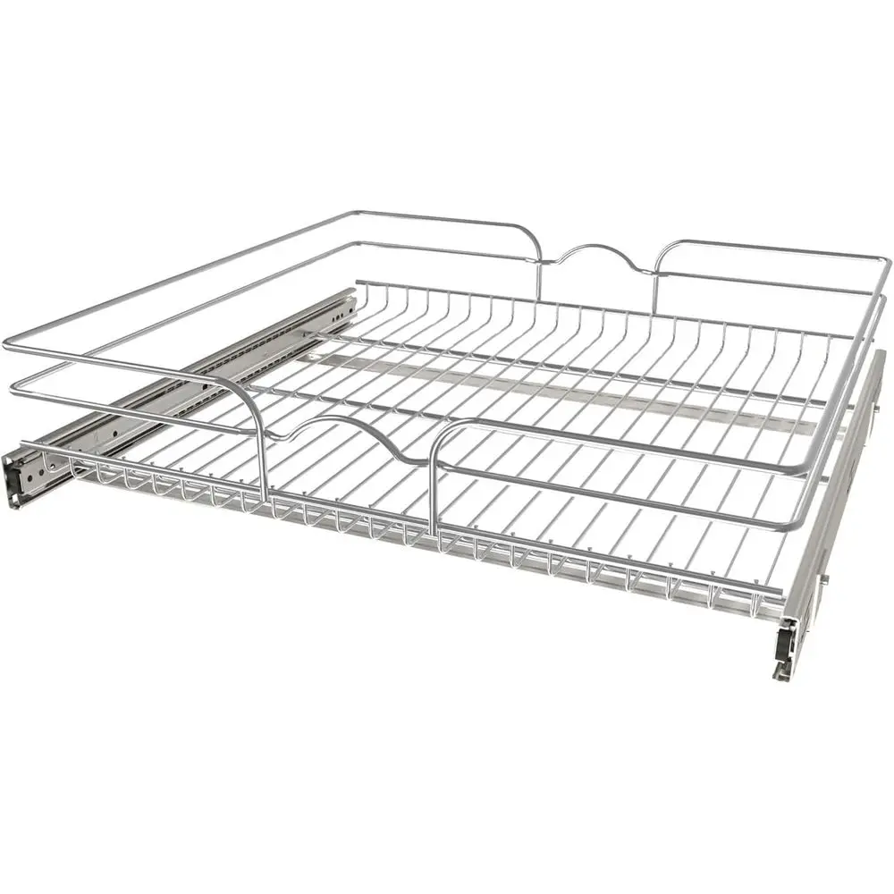 Pullout Shelving System with Slide-Out Pantry Storage Basket, 24 x 22, Multiple Sizes Available
Pullout Shelving System with Slide-Out Pantry Storage Basket, 24 x 22, Multiple Sizes Available