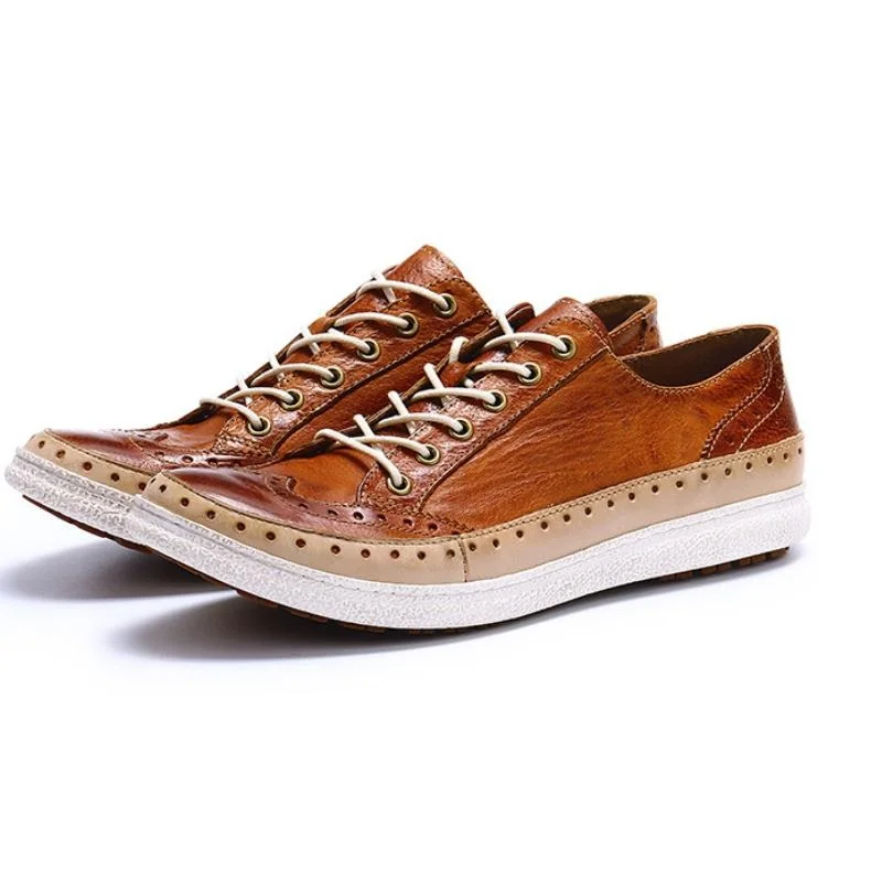 White Genuine Leather Casual Shoes Men Fashion Sport Flat Shoes Mens Daily Work Rond Toe Lace Up soft and comfortable Shoes
White Genuine Leather Casual Shoes Men Fashion Sport Flat Shoes Mens Daily Work Rond Toe Lace Up soft and comfortable Shoes