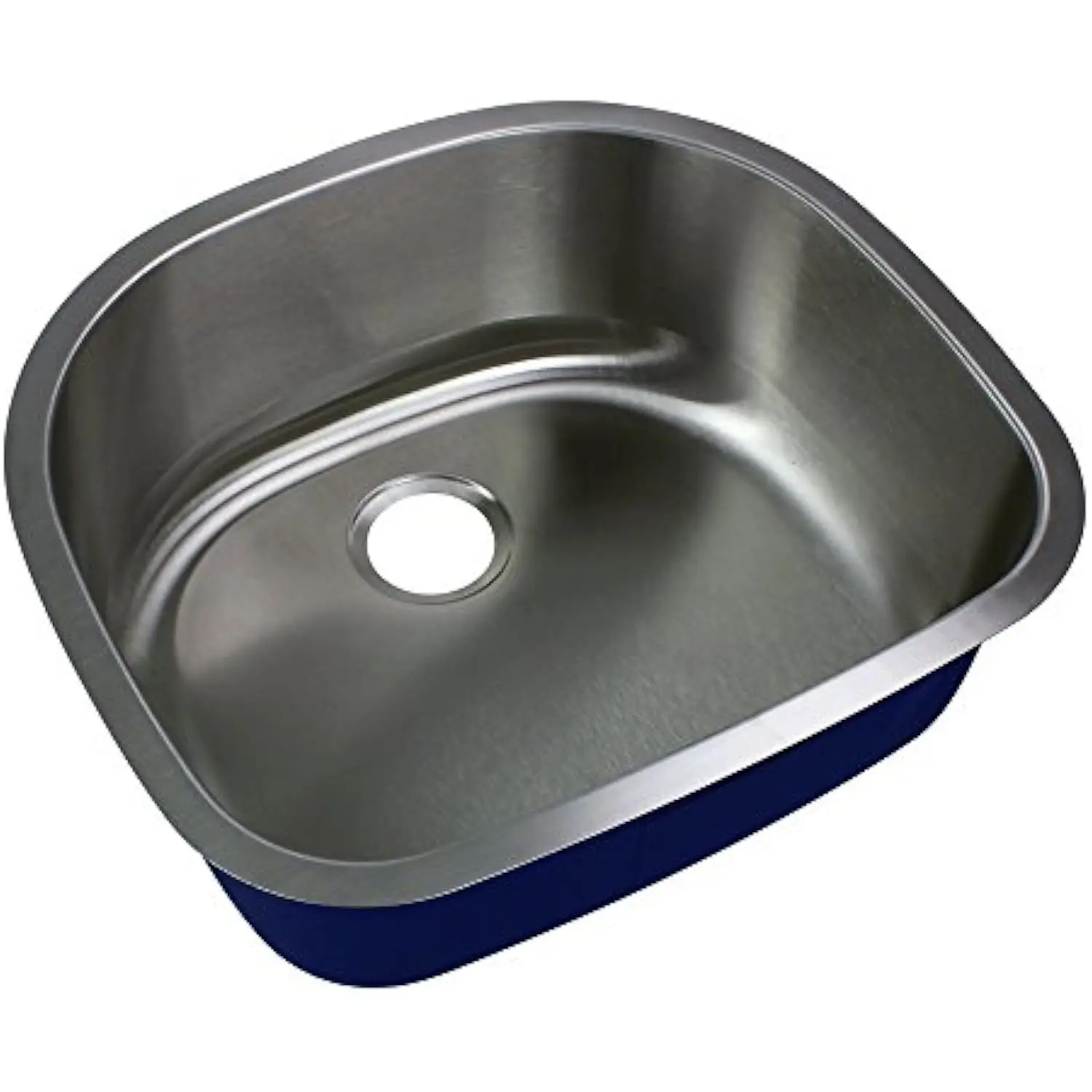 MUSB24219 Meridian Undermount Single Bowl 16-Gauge Stainless Steel Kitchen Sink, 24-in x 21-in x 9-in, Brushed Finish
MUSB24219 Meridian Undermount Single Bowl 16-Gauge Stainless Steel Kitchen Sink, 24-in x 21-in x 9-in, Brushed Finish