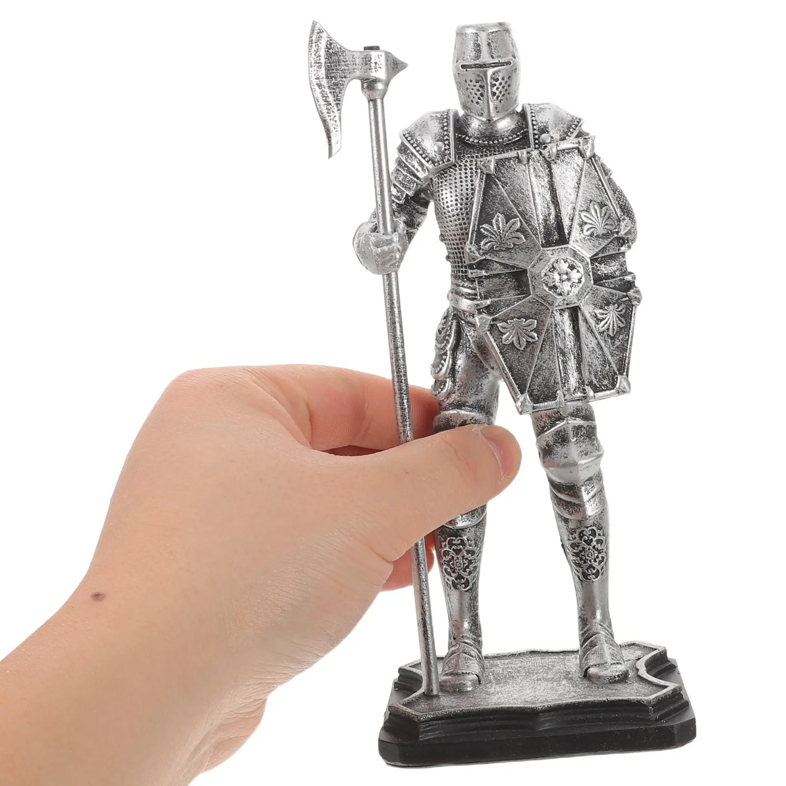 Medieval Knight Statue Retro Resin Guard Sculpture Vintage Soldier Ornament Small Knight Home Decor Office Display
Medieval Knight Statue Retro Resin Guard Sculpture Vintage Soldier Ornament Small Knight Home Decor Office Display