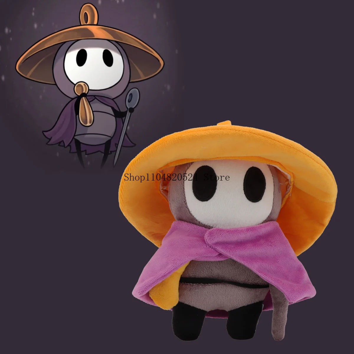 Cute Hollow Knight Silksong Sherma Plush Toy Game Merchandise Soft Stuffed Animal for Kids Birthday Christmas Halloween Gift
Cute Hollow Knight Silksong Sherma Plush Toy Game Merchandise Soft Stuffed Animal for Kids Birthday Christmas Halloween Gift