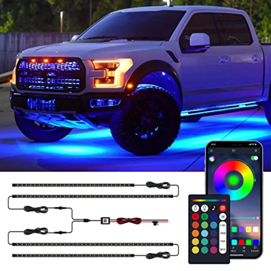 【Spot goods】Underglow Kit for Car Car Led Underglow Lights for Trucks with App and Remote Control 16 Million RGB Colors 29 Pres
【Spot goods】Underglow Kit for Car Car Led Underglow Lights for Trucks with App and Remote Control 16 Million RGB Colors 29 Pres