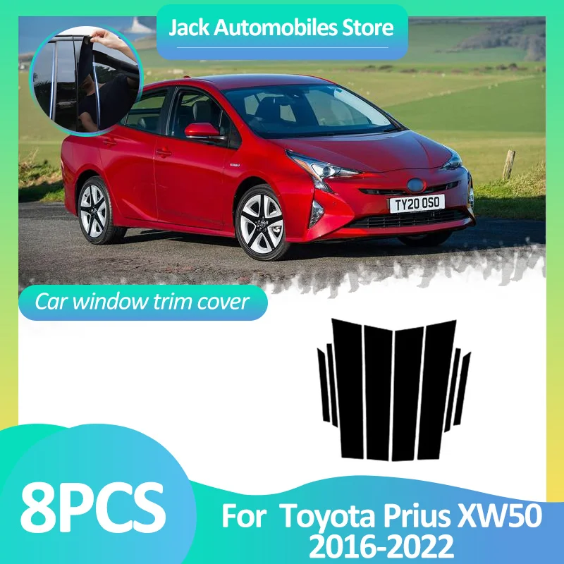 Car Window Trim Cover For Toyota Prius 50 XW50 2016~2022 Pillar Stickers B C Column Posts Black Carbon Fiber Silver Accessories
Car Window Trim Cover For Toyota Prius 50 XW50 2016~2022 Pillar Stickers B C Column Posts Black Carbon Fiber Silver Accessories