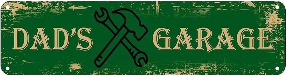 KILSPU Dads Гараж Уличный знак Винтаж Деревенский Ретро Настенный Декор Забавный Металлический Оловянный Знак 4x16 Дюймов
KILSPU Dads Гараж Уличный знак Винтаж Деревенский Ретро Настенный Декор Забавный Металлический Оловянный Знак 4x16 Дюймов