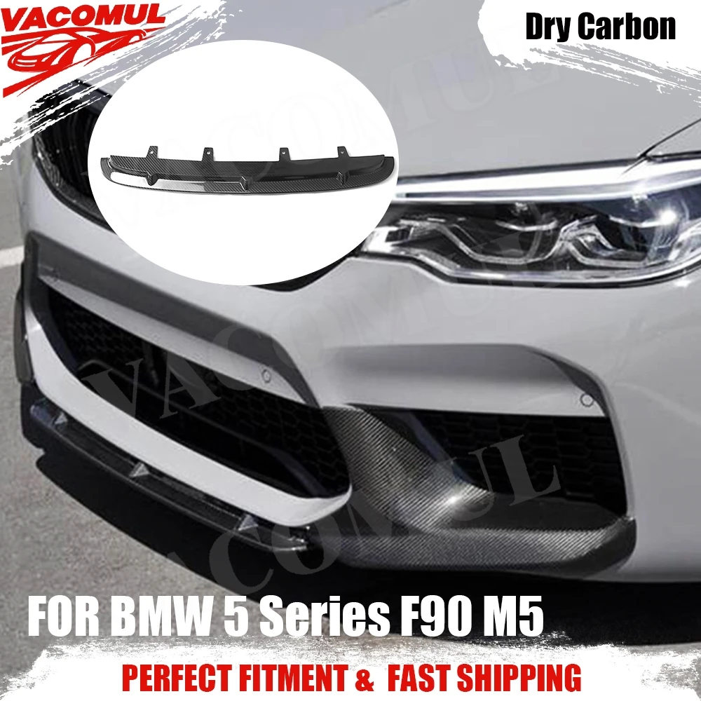 VACOMUL Dry Carbon Fiber Front Lip Spoiler For BMW 5 Series F90 M5 2018 2019 Head Middle Lip Chin Guard Car Styling FRP
VACOMUL Dry Carbon Fiber Front Lip Spoiler For BMW 5 Series F90 M5 2018 2019 Head Middle Lip Chin Guard Car Styling FRP