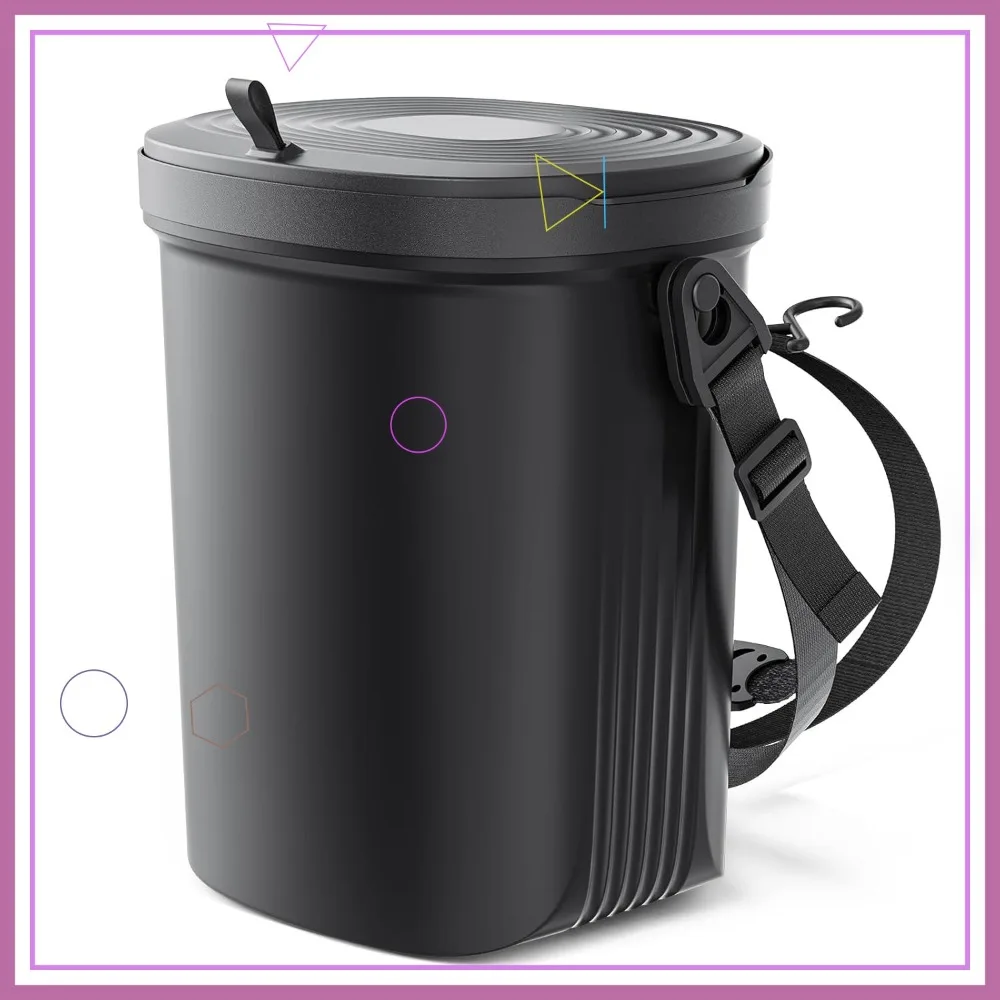 Car Trash Can 2 Gallon Leakproof Silicone Waste Bin with Lid for Vehicle
Car Trash Can 2 Gallon Leakproof Silicone Waste Bin with Lid for Vehicle