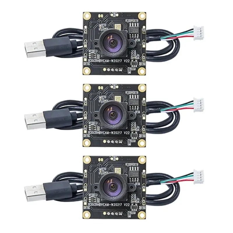 24-Hour Delivery 3Pcs OV9732 100 Degrees 1280X720 30Fps Camera Module Set For Autodarts Io, 3 Meters Cable, 32X32mm PCB
24-Hour Delivery 3Pcs OV9732 100 Degrees 1280X720 30Fps Camera Module Set For Autodarts Io, 3 Meters Cable, 32X32mm PCB