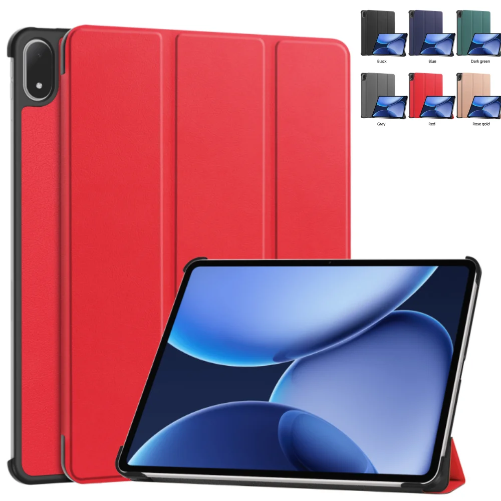 Case For OPPO OnePlus Pad 3 4 2 13.2 inch Tri-fold folding PU Leather Stand Cover For Pad 4 2 Pro 13.2" with Auto Wake Function
Case For OPPO OnePlus Pad 3 4 2 13.2 inch Tri-fold folding PU Leather Stand Cover For Pad 4 2 Pro 13.2" with Auto Wake Function